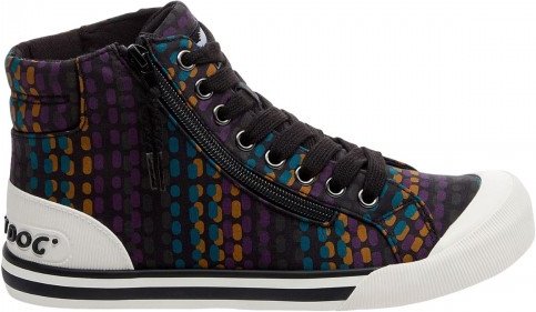 Thumbnail - Rocket Dog - "Jazzin Hi" Pumps für Damen, Canvas (Schwarz)