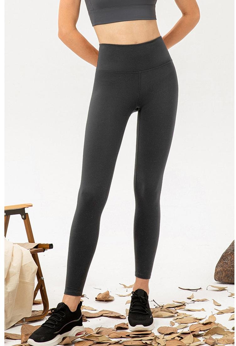Damen Hochtaillierte Skinnytight Sporthose