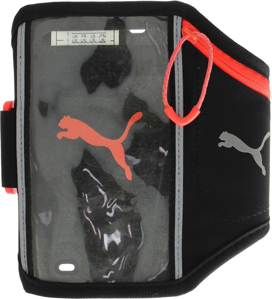 PUMA Führen Sie das Training mit schwarzem rotem iPhone 6 Telefontasche 053056 06