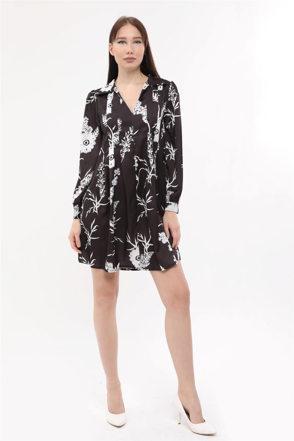 Thumbnail - Gemustertes Kleid