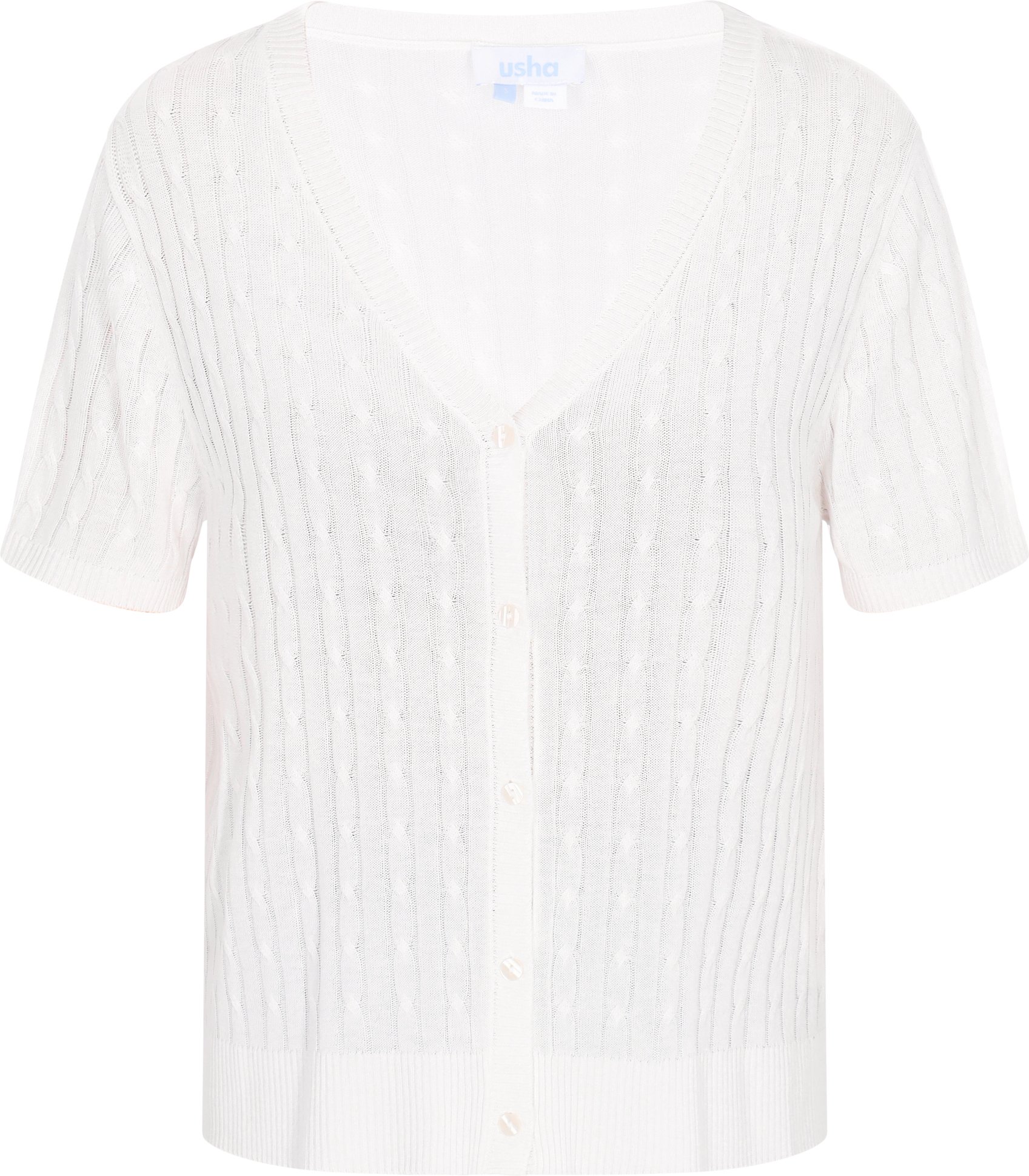 Thumbnail - usha Strickjacke Frauen Weiß