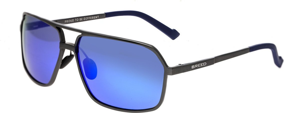 Breed Fornax Lunettes de soleil polarisées en aluminium