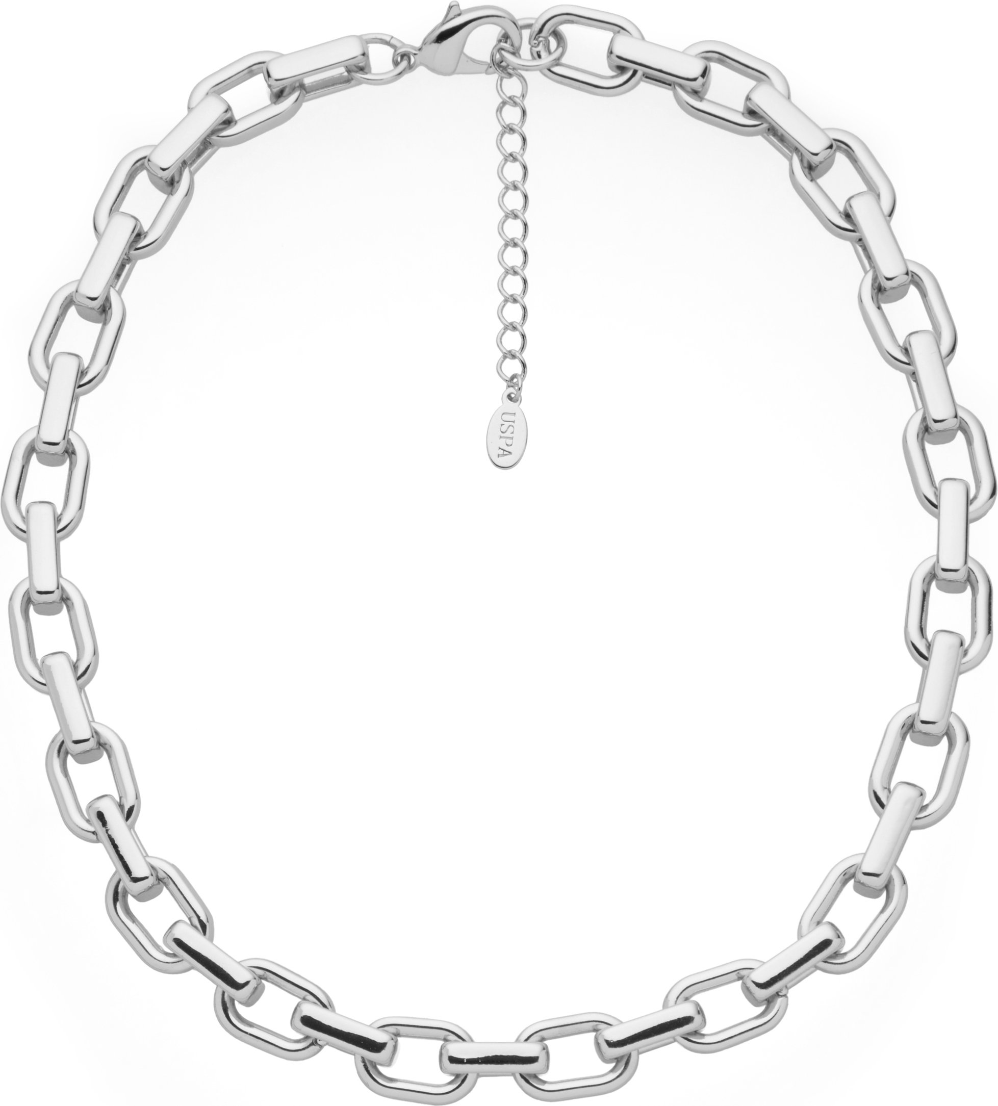 US Polo Assn Jewellery – Adele-Halskette aus Rhodium
