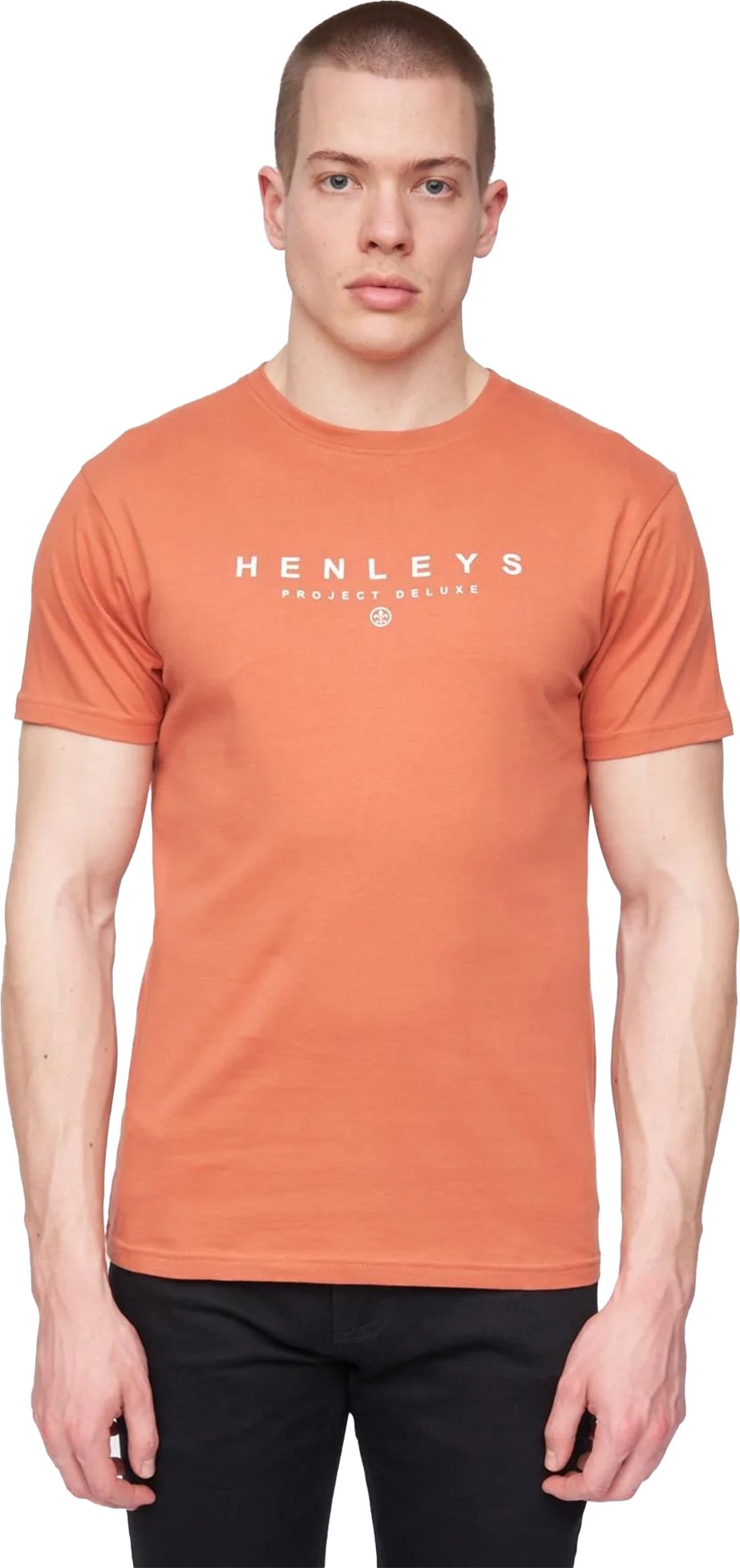 Henleys - "Ninesix" T-Shirt für Herren (Ziegelrot)