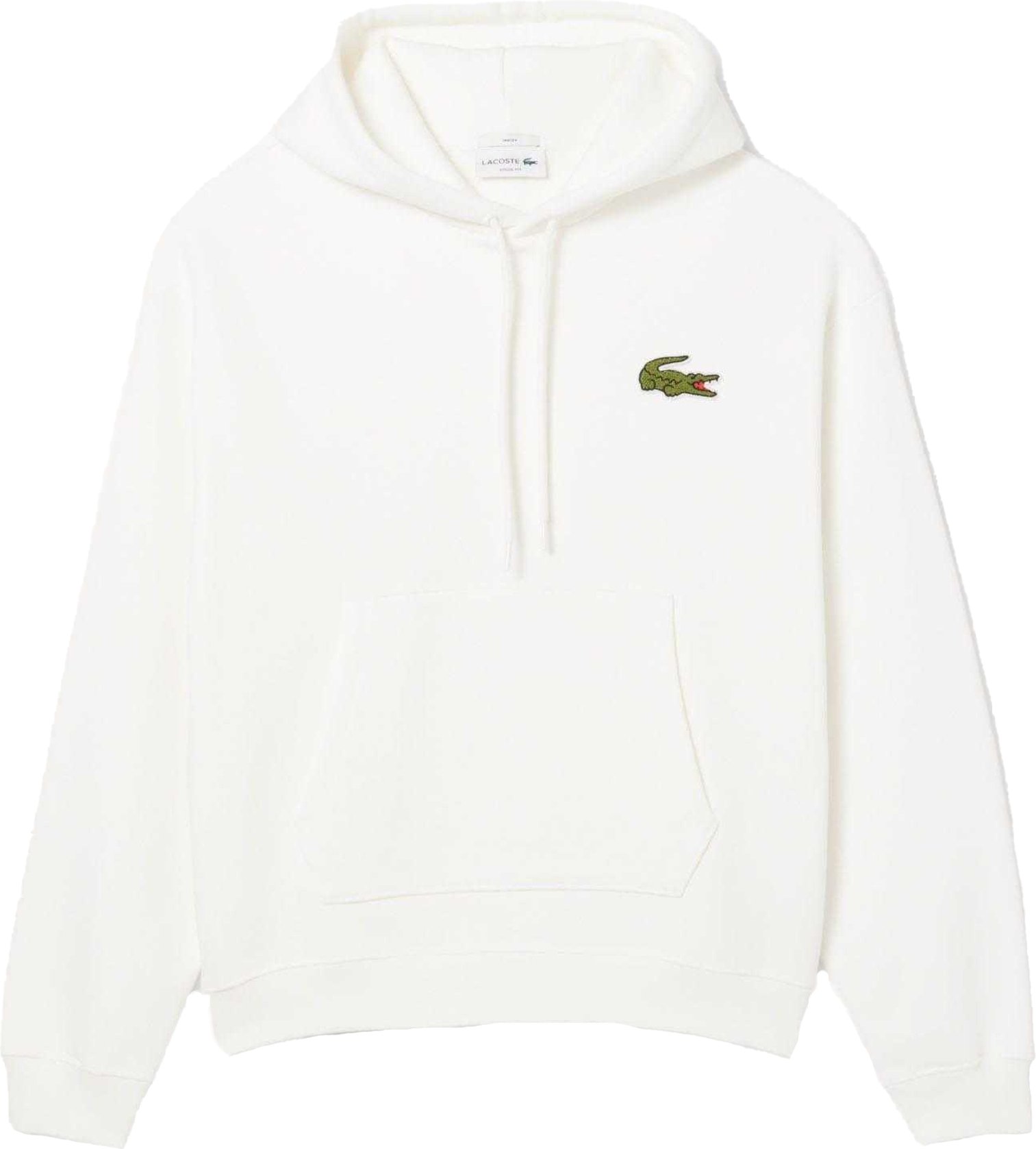 Lacoste - Kapuzenpullover für Herren/Damen Unisex, Lose (Cremefarbe)