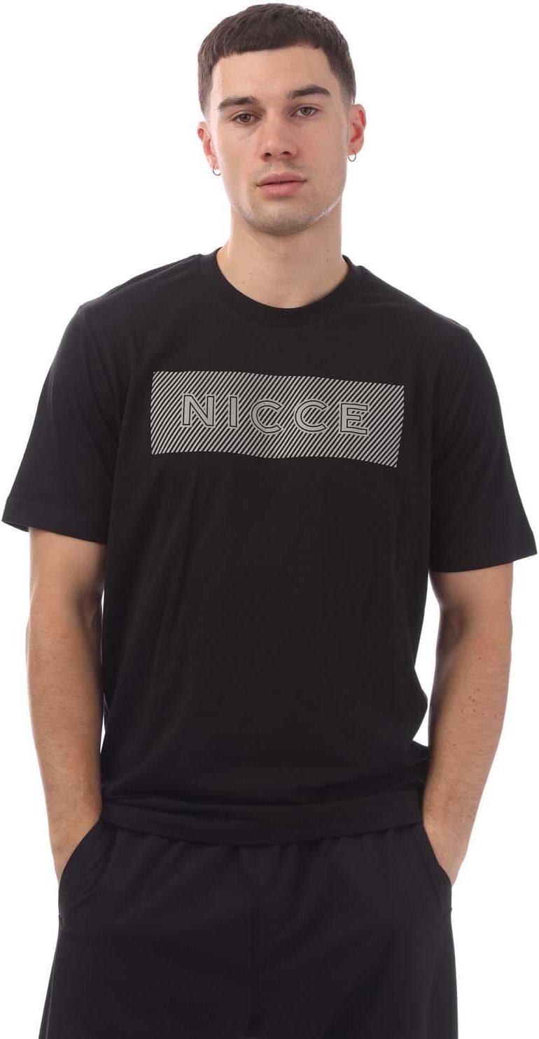 Nicce - "Alttio" T-Shirt Logo für Herren (Schwarz)