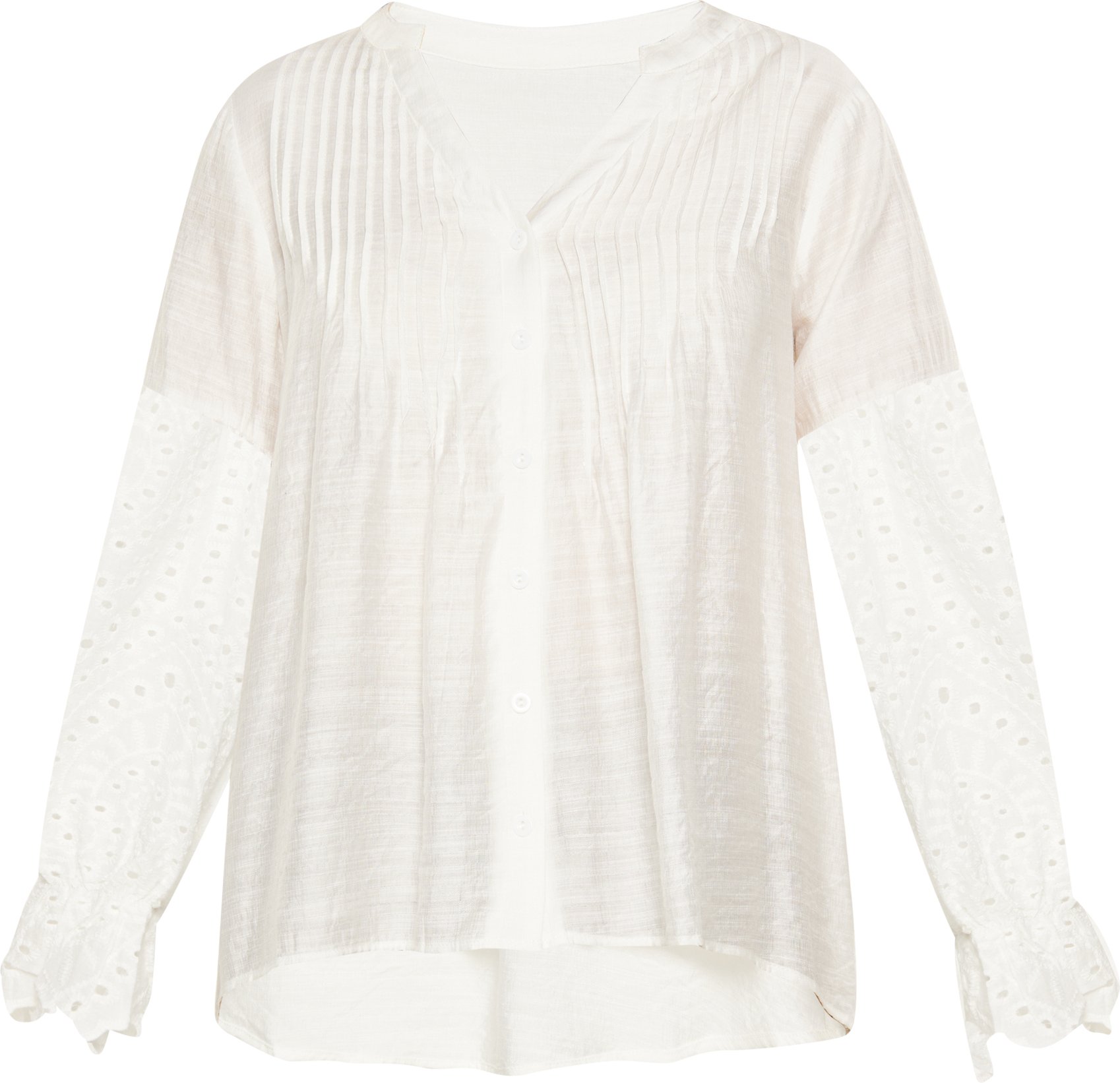 usha Bluse Frauen Weiß