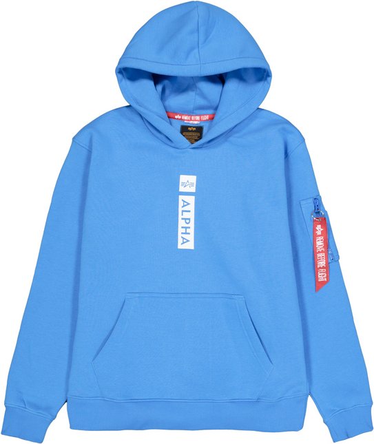 Alpha Puff Print Hoodie