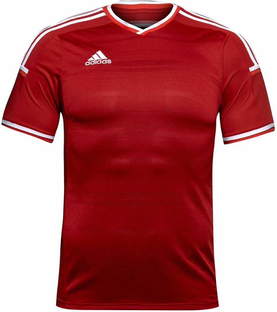 Adidas condivo Mens Red Football T-Shirt