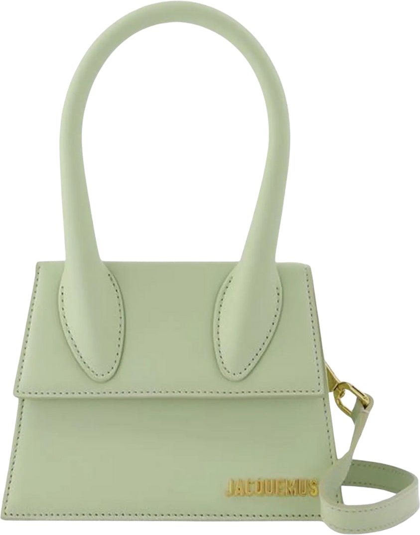 Jacquemus Le Chiquito Moyen Hellgrune Tasche