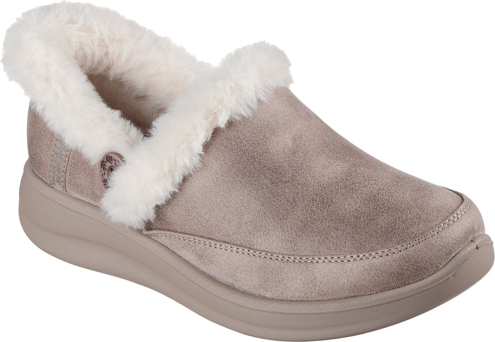 Skechers Cozy Escape Damen Hausschuhe In Taupe
