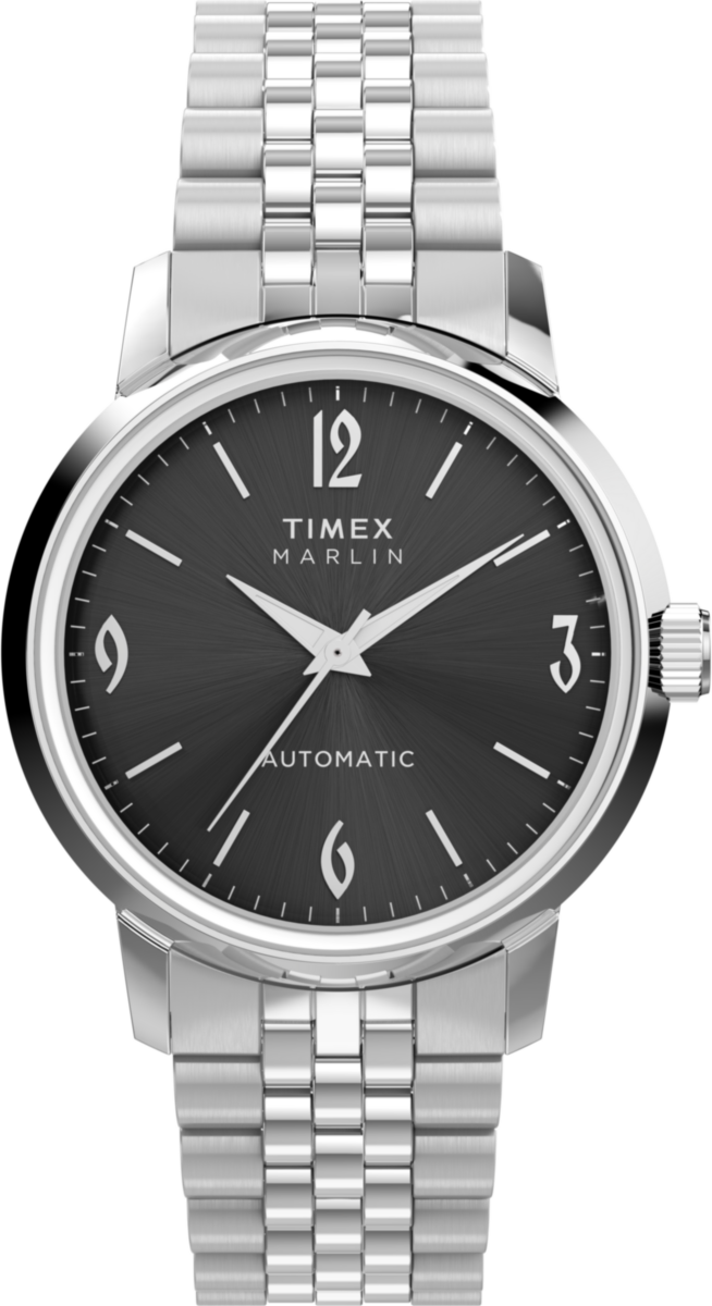 Timex Marlin Herren Silberuhr TW2W93200
