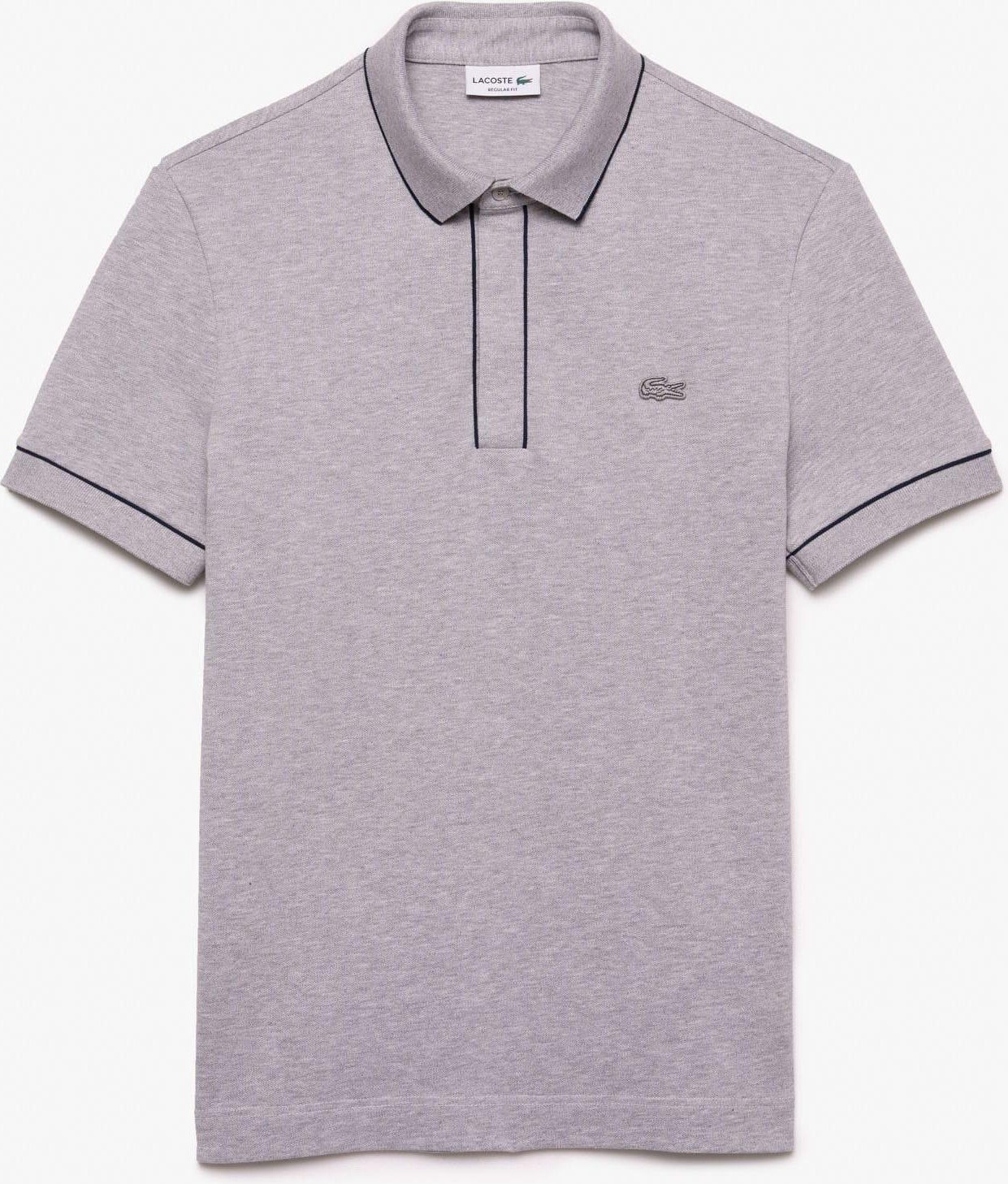 Lacoste - "Paris" Poloshirt Stretch für Herren (Grau)