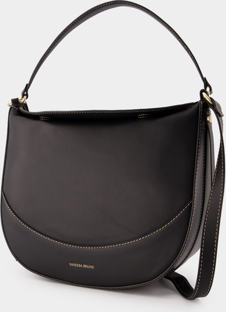 Daily Bag Schultertasche - Vanessa Bruno - Leder - Schwarz