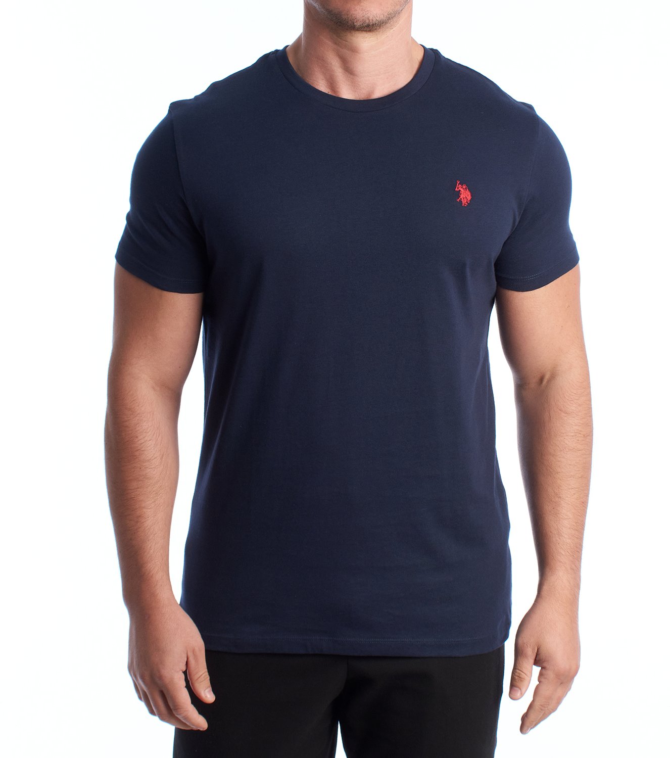 Herren-T-Shirt aus Baumwolle mit kurzen Ärmeln US42154023