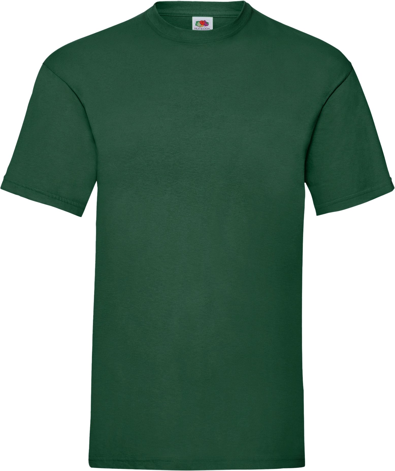 Fruit Of The Loom Herren Kurzarm T-Shirt (Flaschengrün)