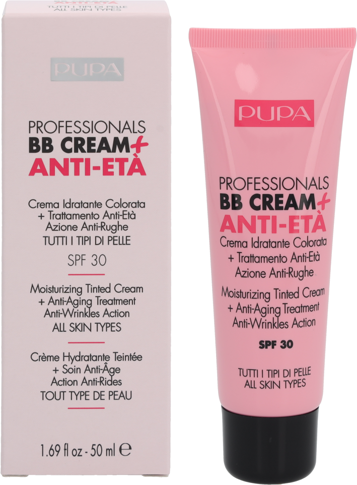 Thumbnail - Pupa Pupa Professionals BB Cream + Anti-Eta SPF30 50ml.