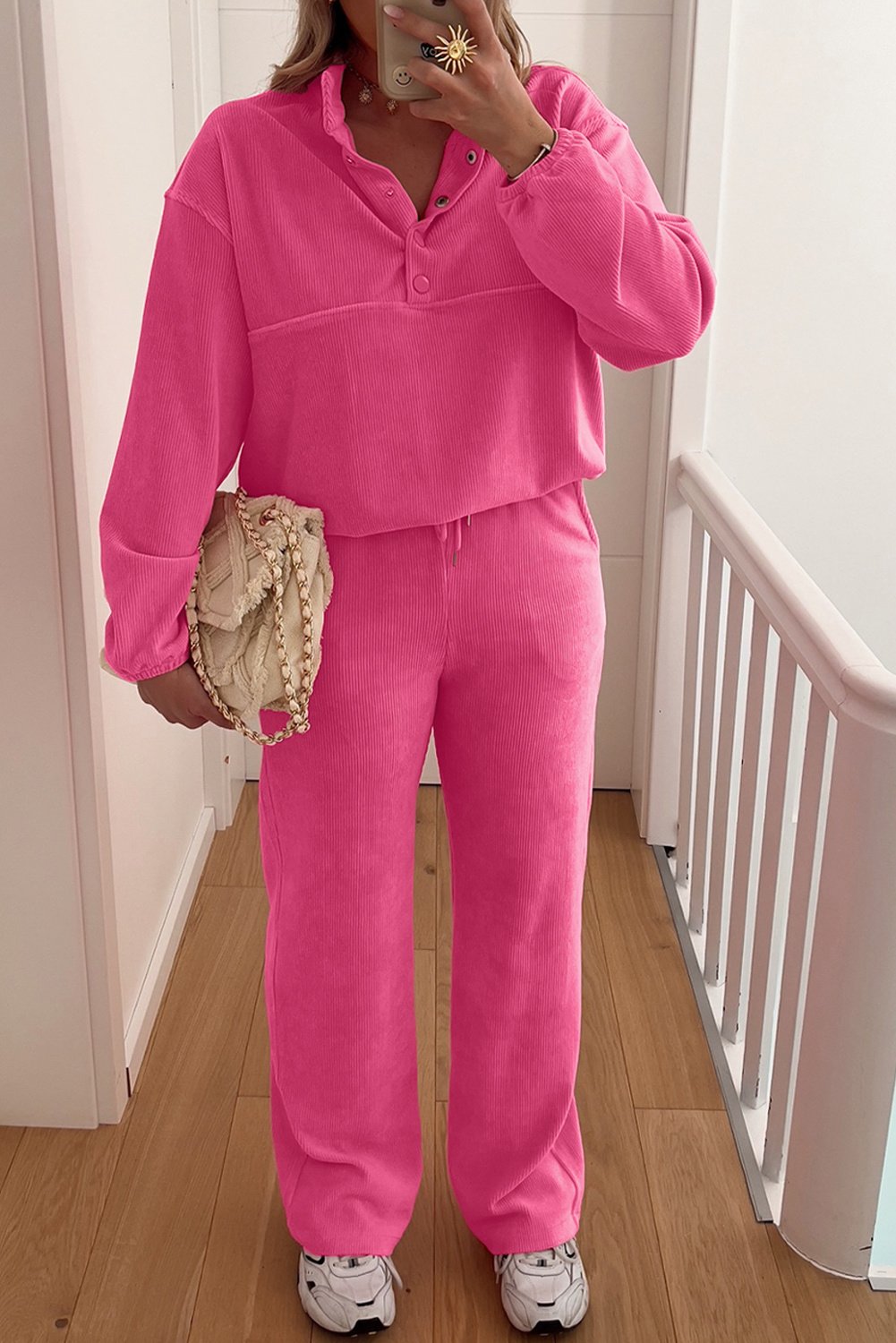 Corduroy-Loungewear-Set