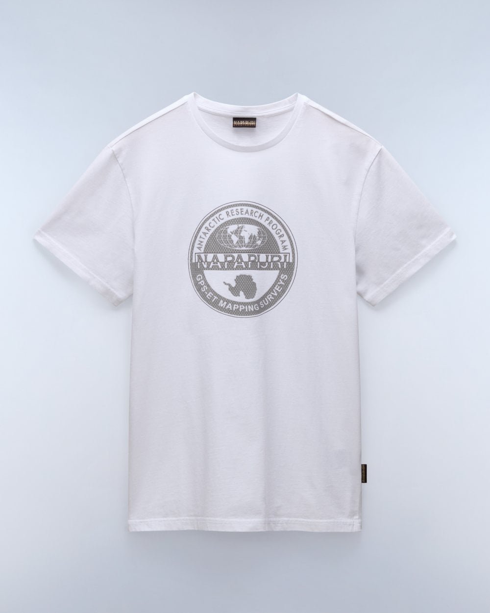 Napapijri S-Bollo Herren T-Shirt mit kurzem Arm und Grafikdruck