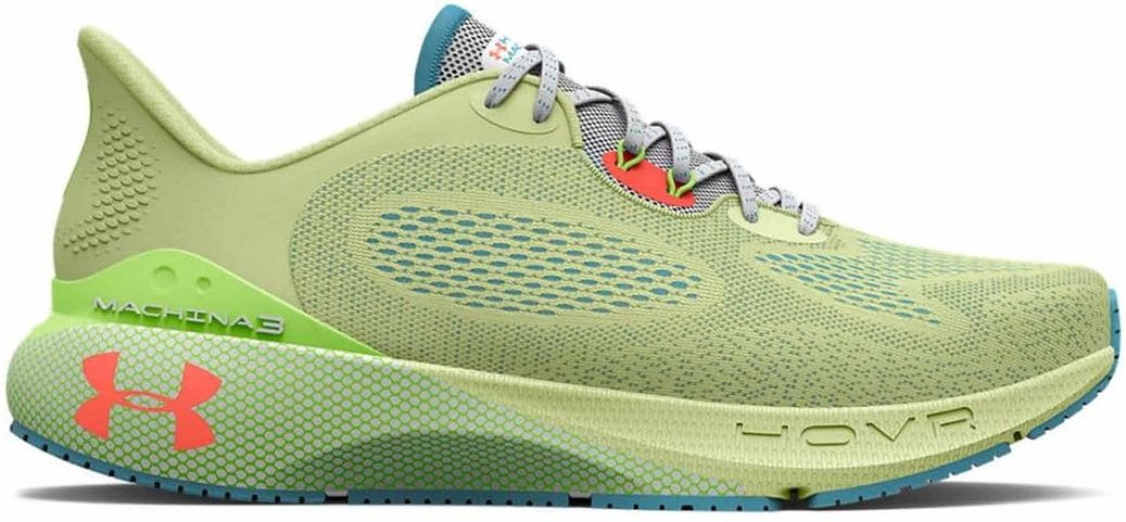 Under Armour HOVR Machina 3 Green Womens Running Trainer