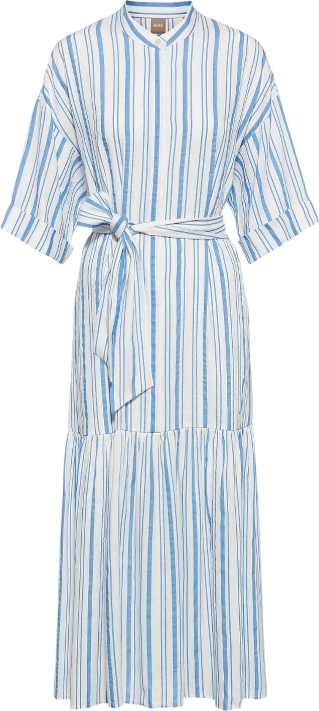 Boss - "Dalinena" Kleid für Damen (Blau/Weiß)