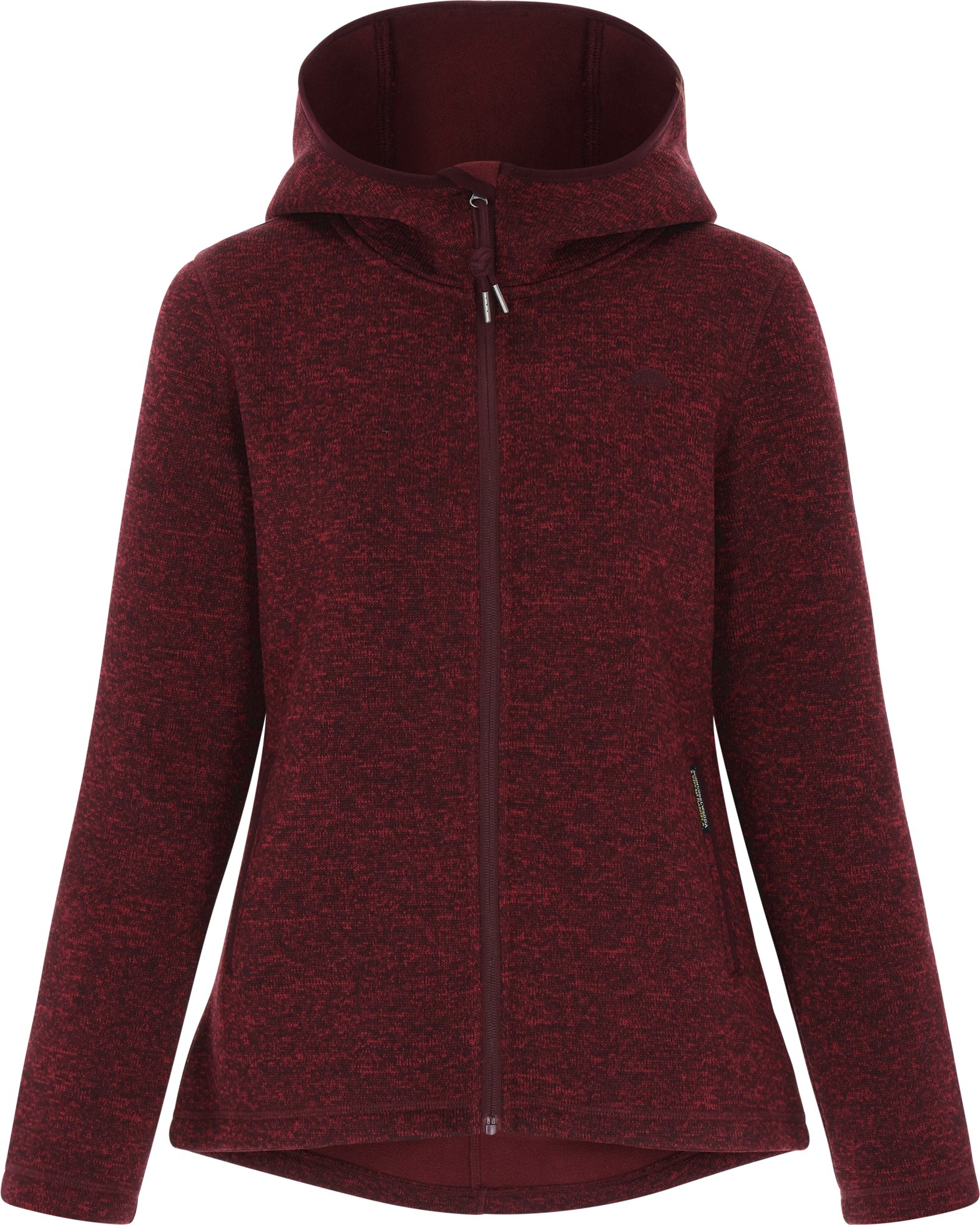 Schmuddelwedda Jacke Frauen Burgunder Melange