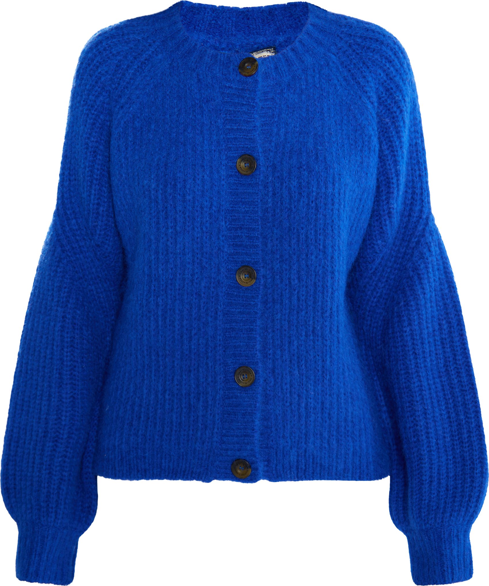 Thumbnail - Dreimaster Strickjacke Damen Blau