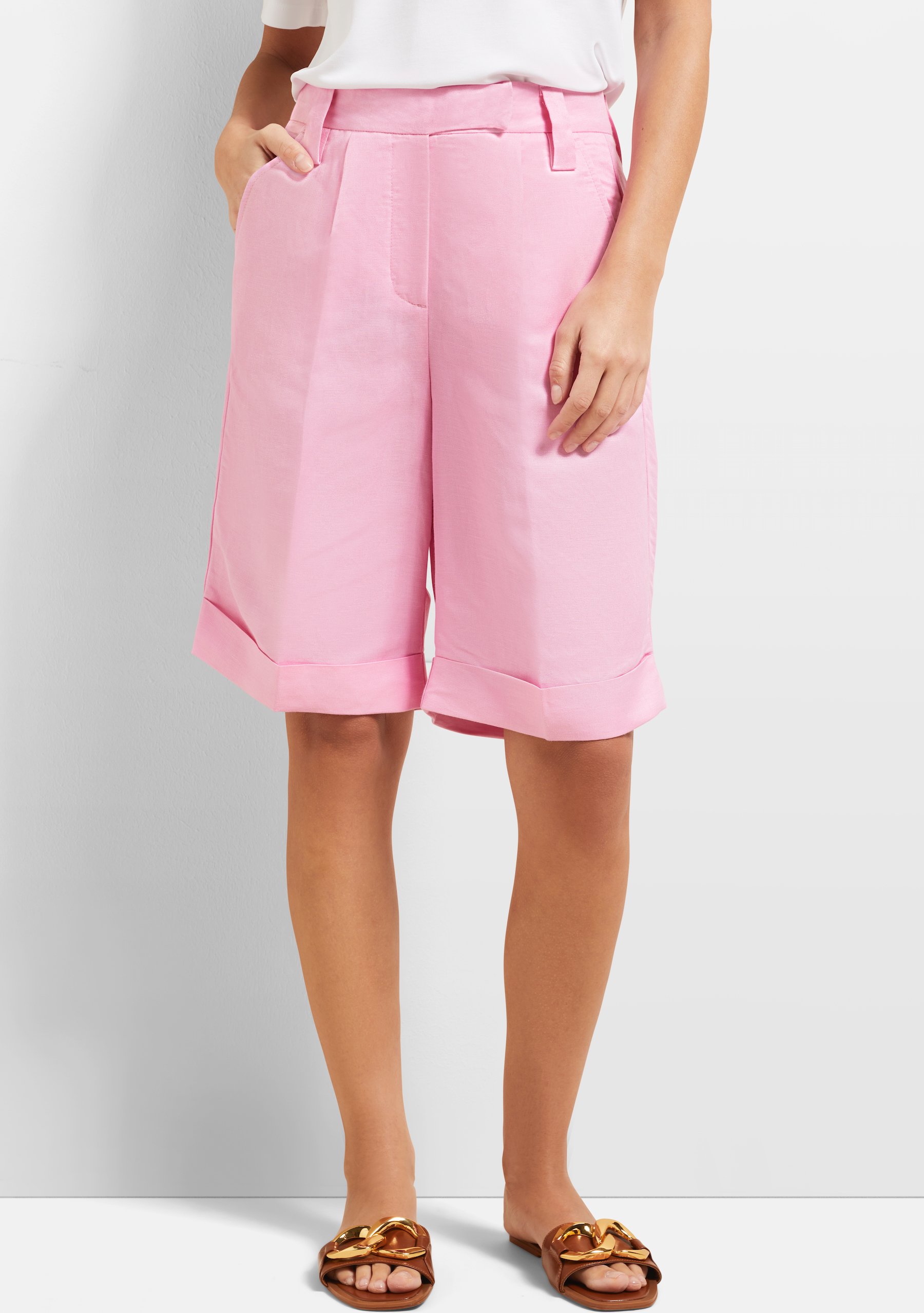 Bugatti Damen Freizeithose mit Bundfalte