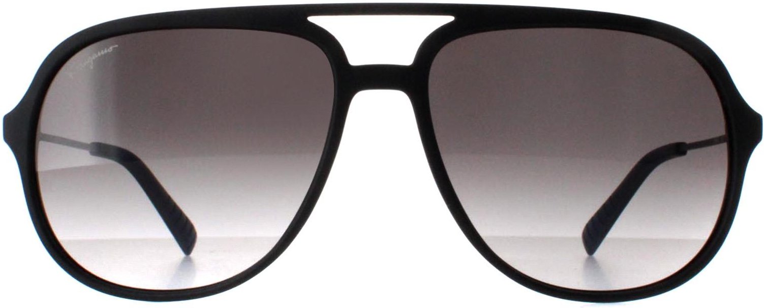 Salvatore Ferragamo SF999S 002 zwart grijze zonnebril