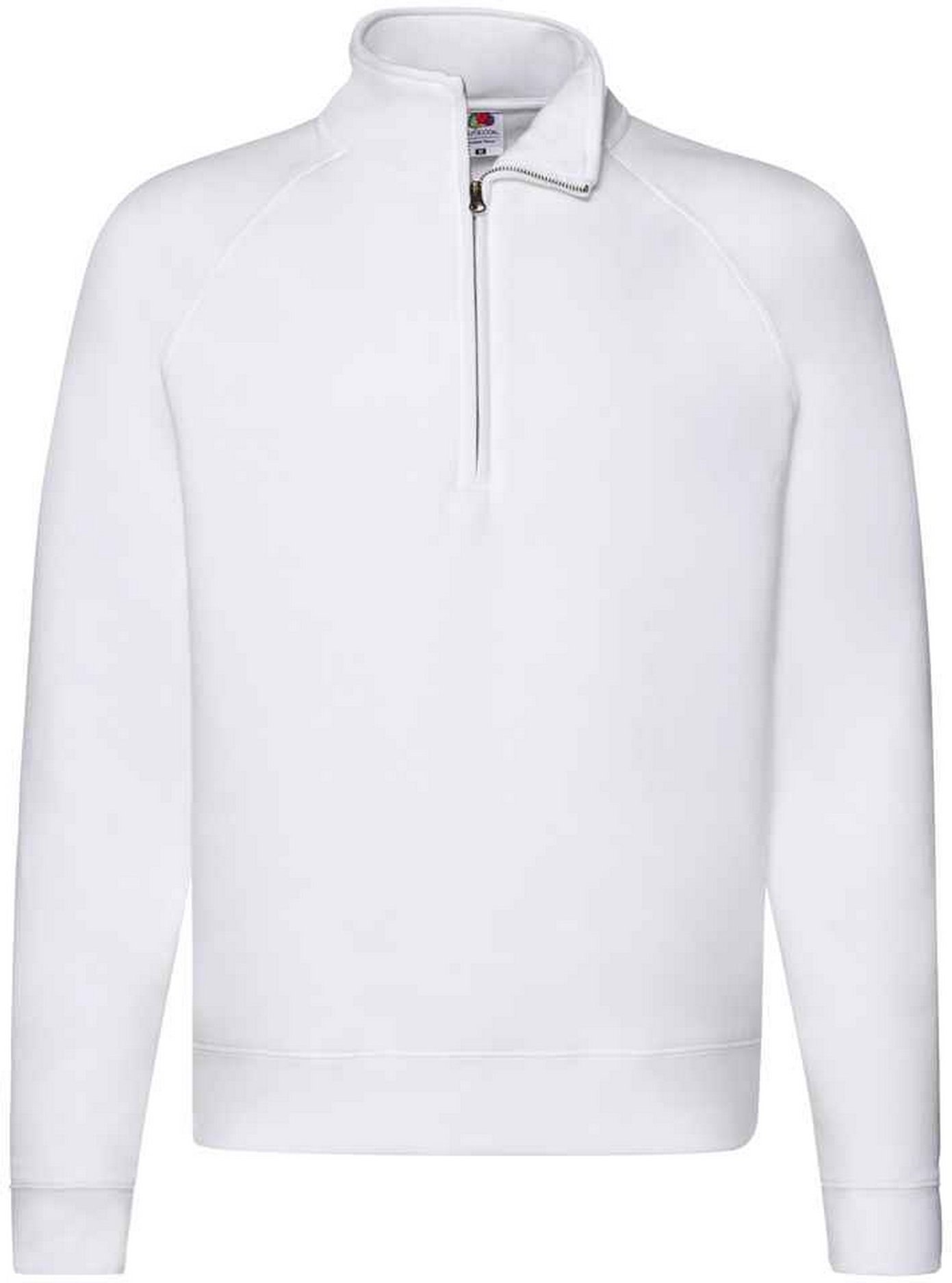 Thumbnail - Fruit of the Loom - "Premium" Sweatshirt Reißverschluss für Herren (Weiß)