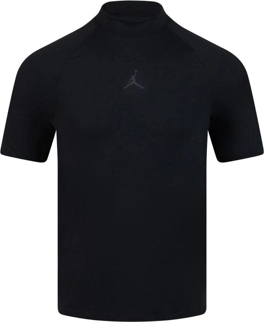 Nike Active Jordan Golf T-shirt In Schwarz