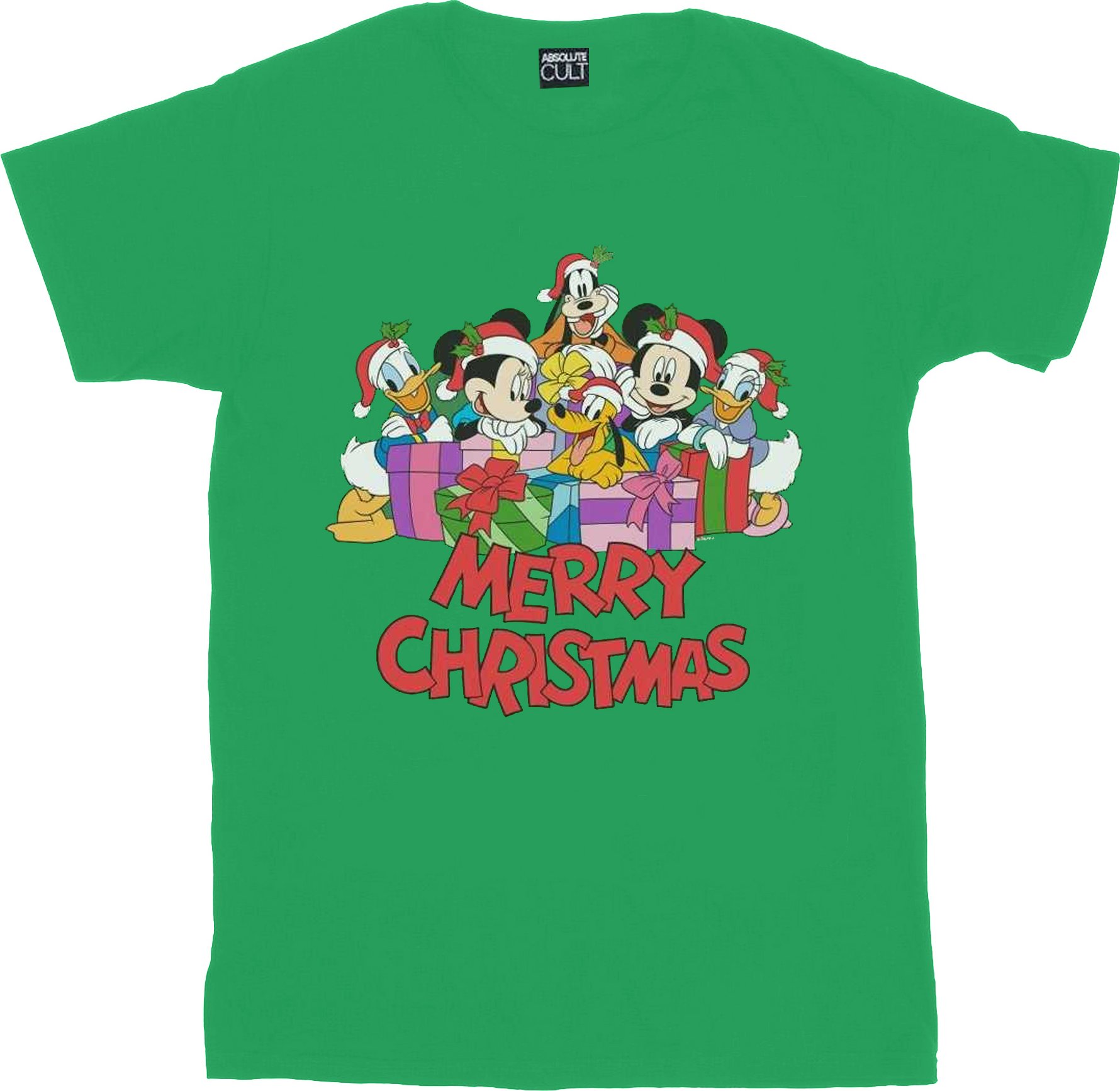 Disney - "Mickey Mouse and Friends" T-Shirt für Herren (Irisch-Grün)
