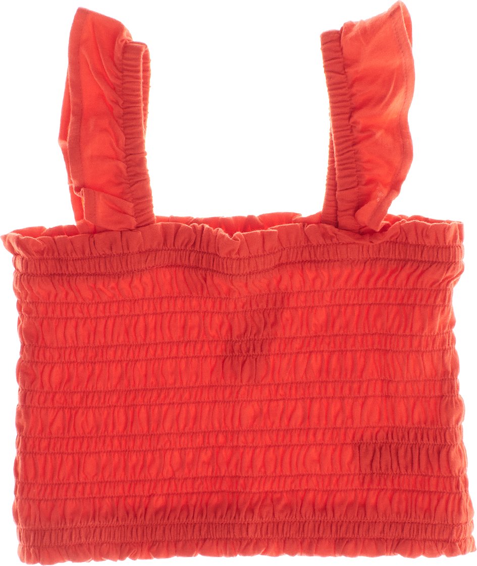 Gerafftes Tanktop 665820 Mädchen