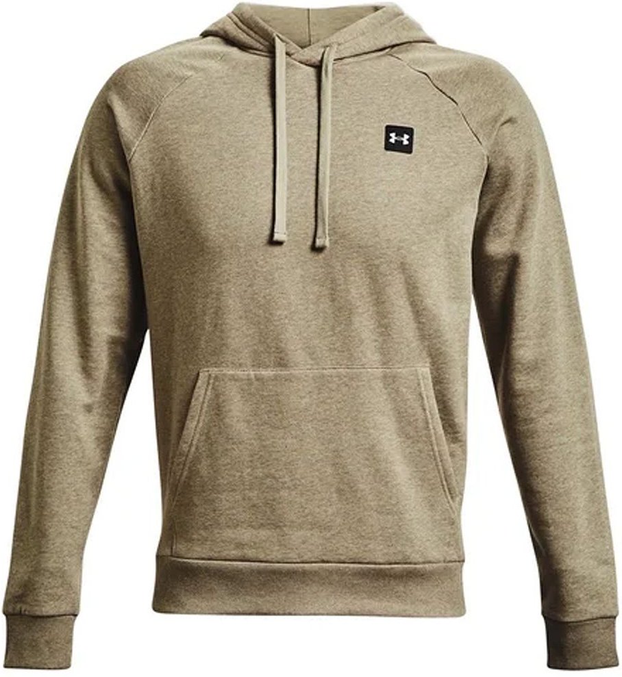 Under Armor Rivale Fleece Herren Beige Hoodie
