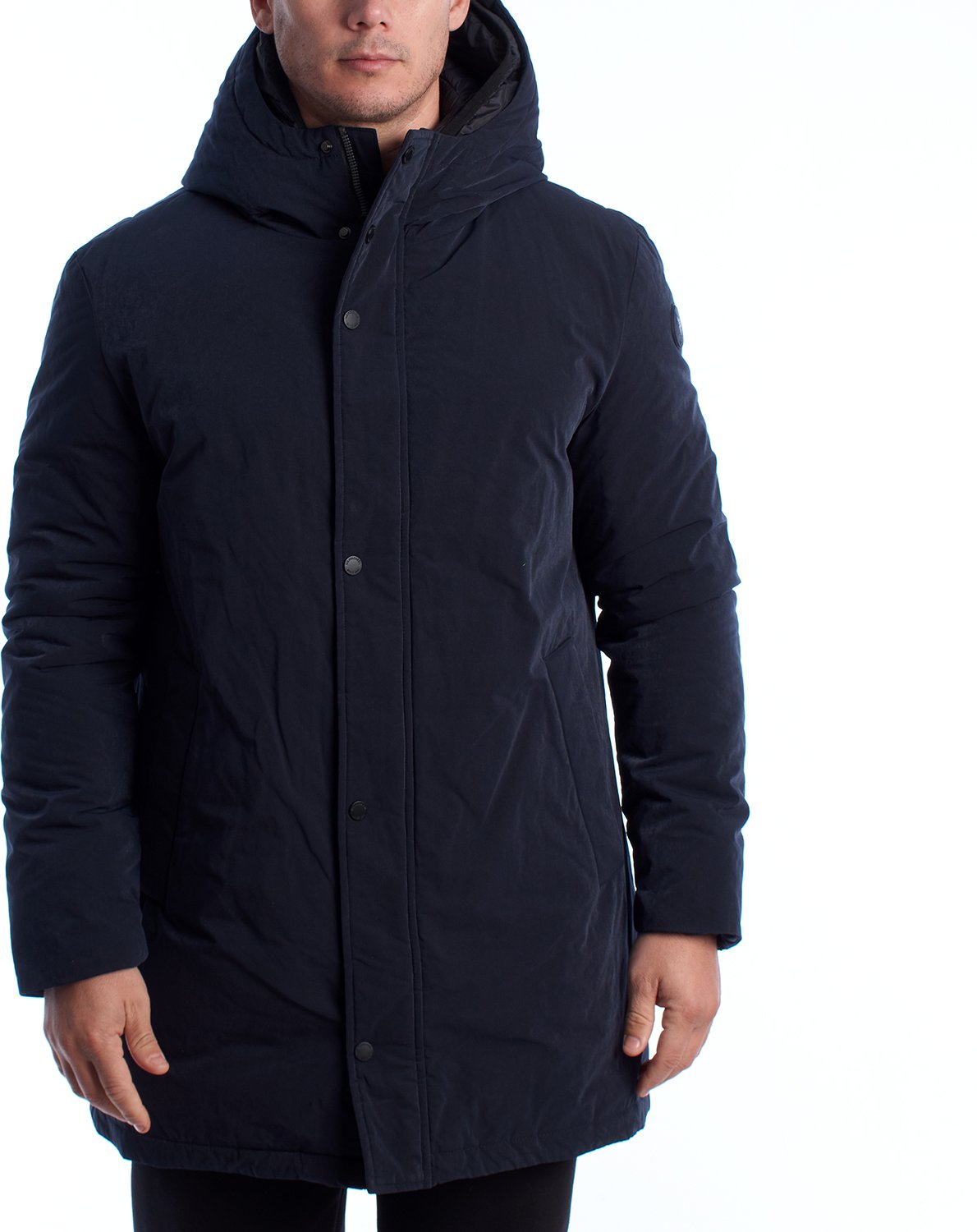Herren Parka-Jacke mit Kapuze US40127004