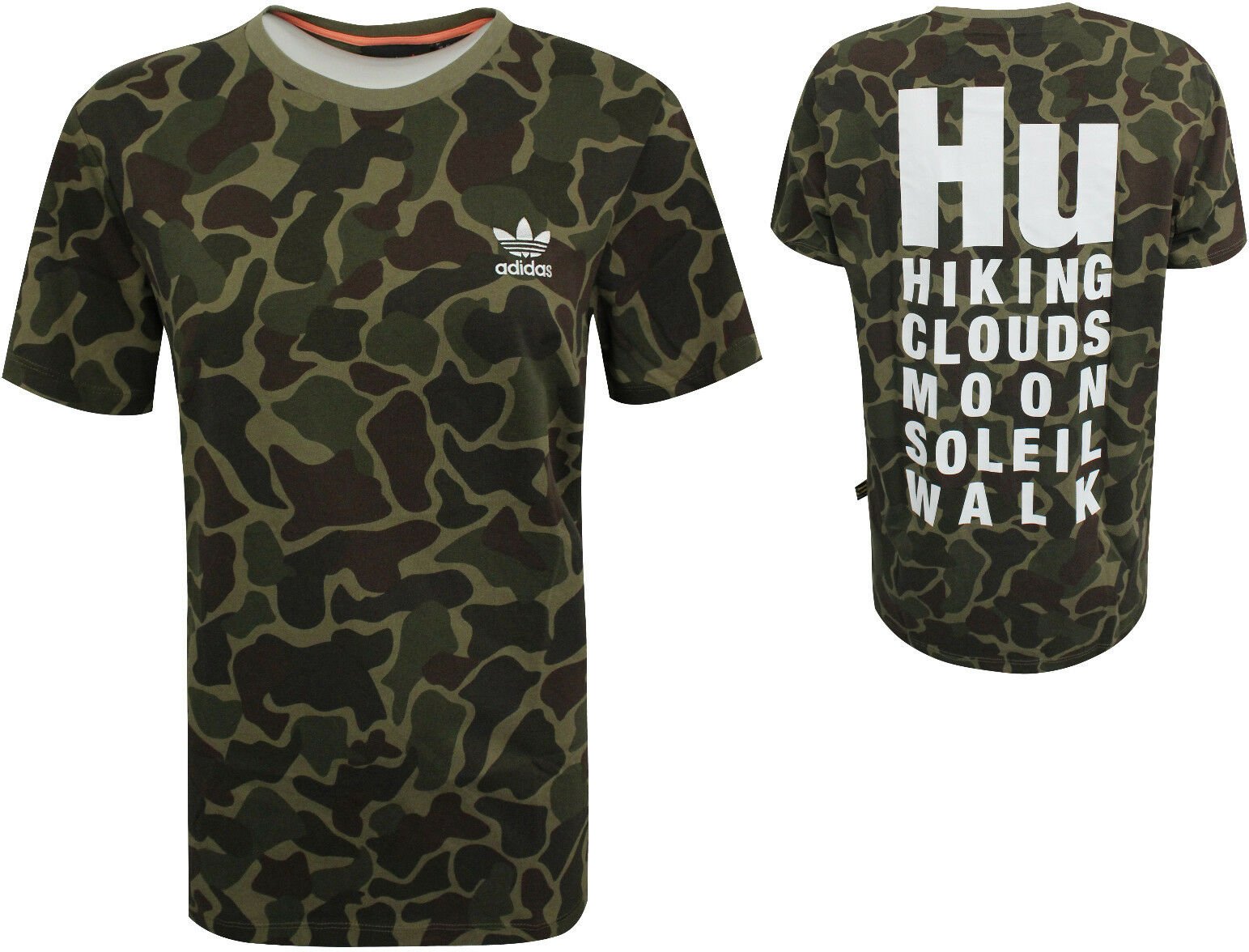 Adidas Pharrell Williams Womens Camo T-Shirt
