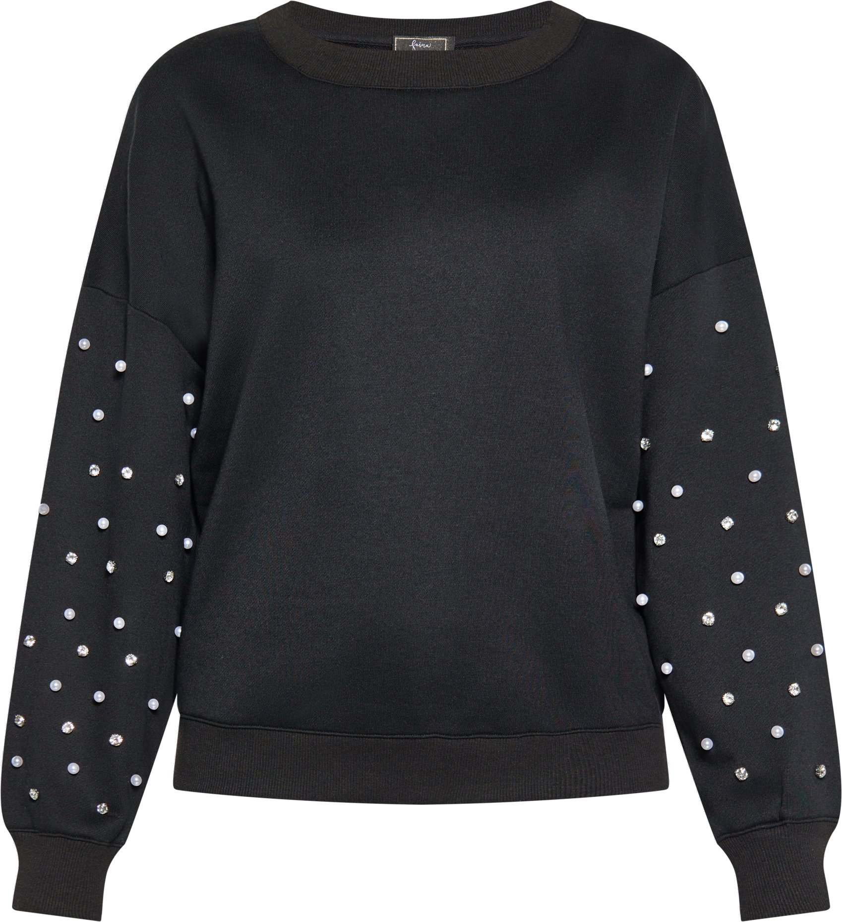 Faina Sweatshirt Damen schwarz
