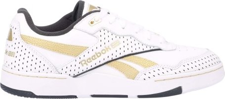 Reebok - "BB 4000 II" Sneaker für Herren, Leder (Weiß Gold)