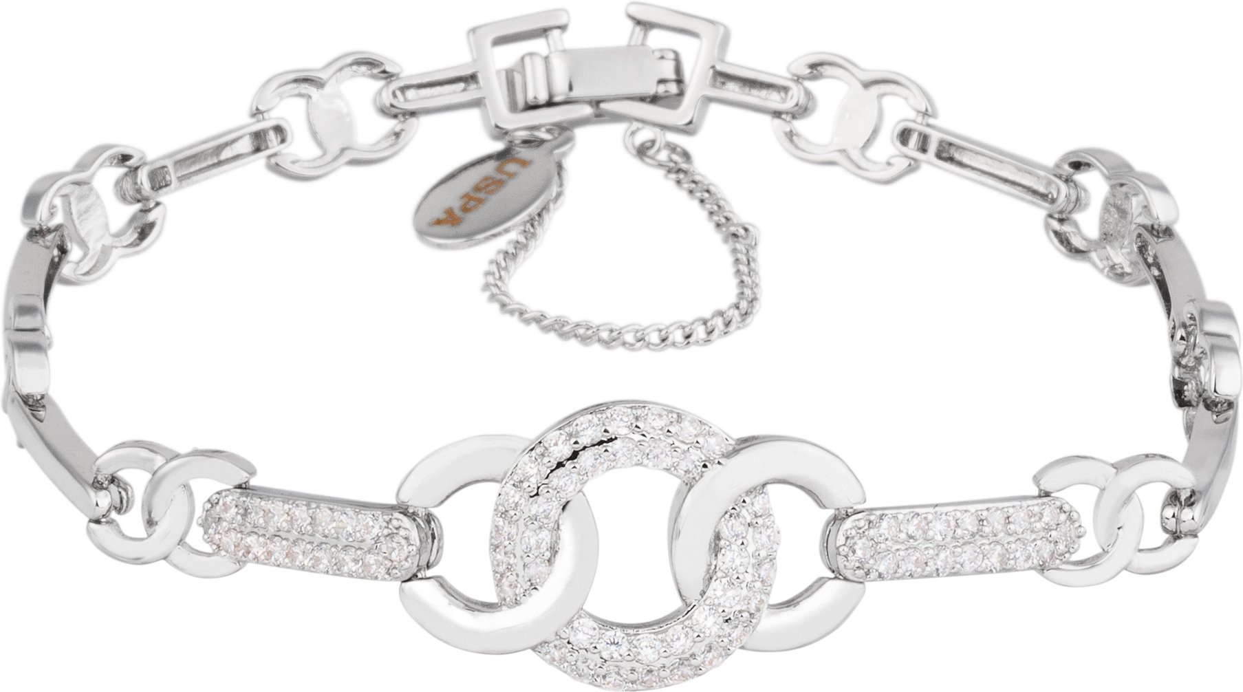 US Polo Assn Jewellery Margaret Rhodium-Armband