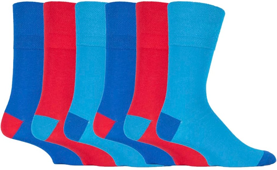 Gentle Grip - 6 Paar Herren Gentle Grip nicht elastische Socken - MGG88