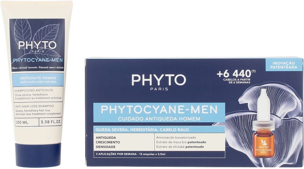 Phytocyane Men Anti-haarausfall + Shampoo Set 2 Stk 2 pz