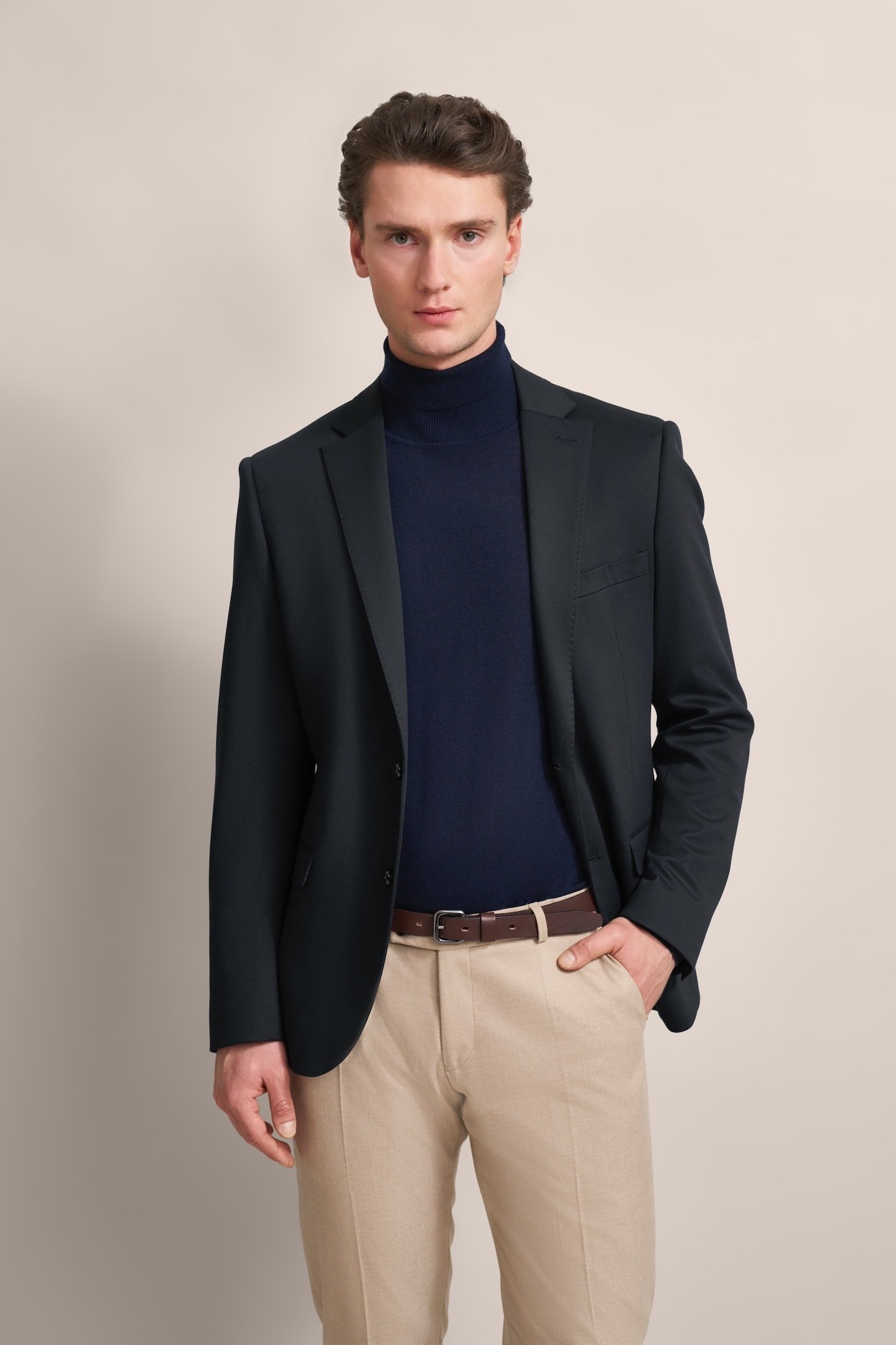 Bugatti Herren Sakko mit dezenter Struktur