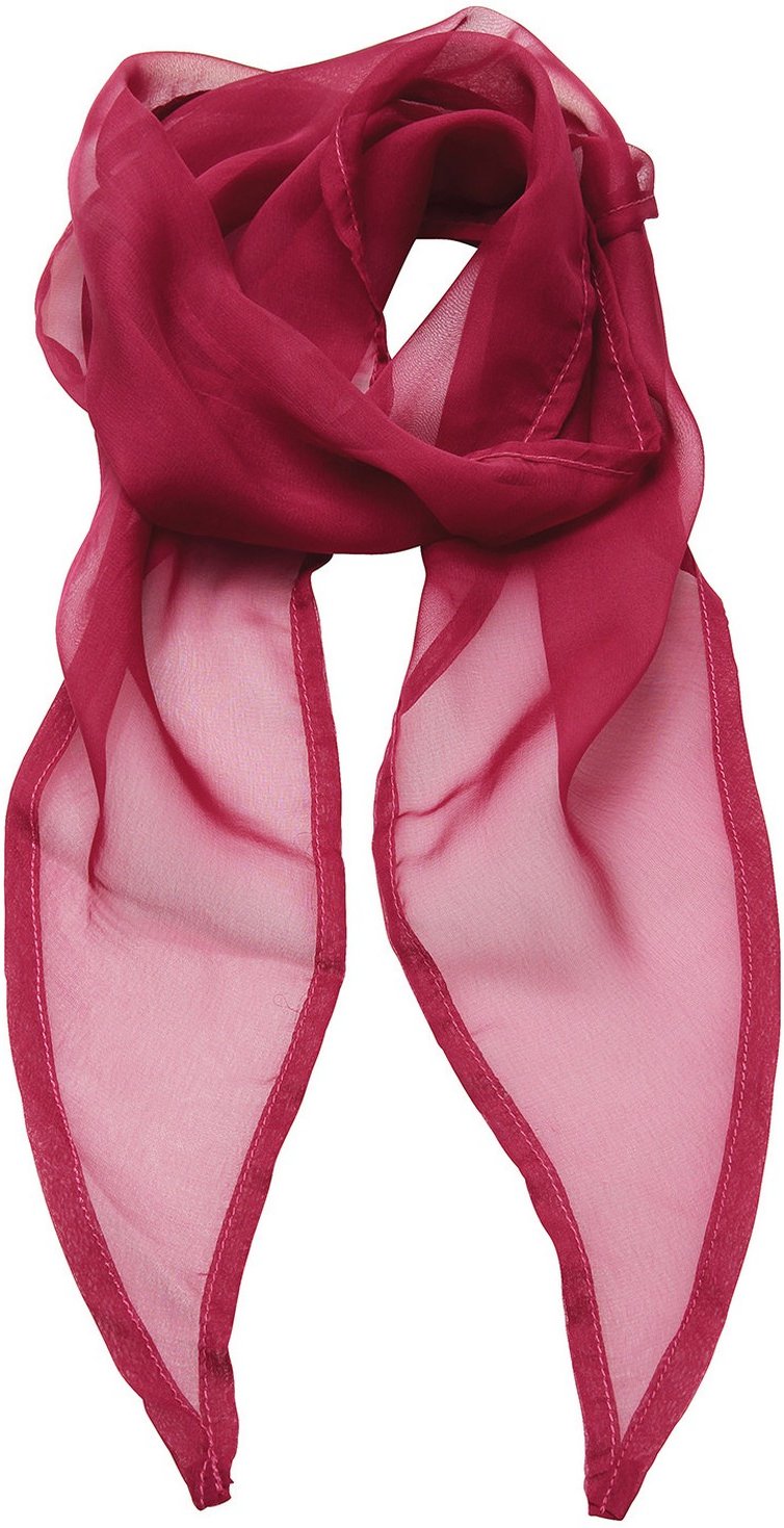 Premier - "Colours" Schal für Herren/Damen Unisex (Leuchtend Pink)