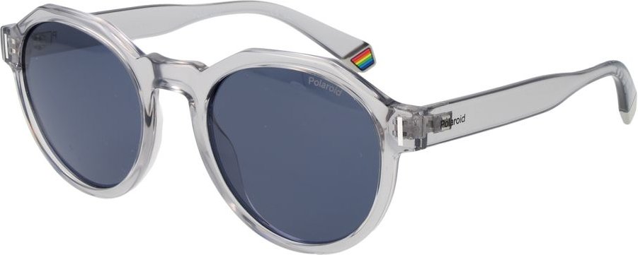 Runde Sonnenbrille Klarer Rahmen UV-Schutz