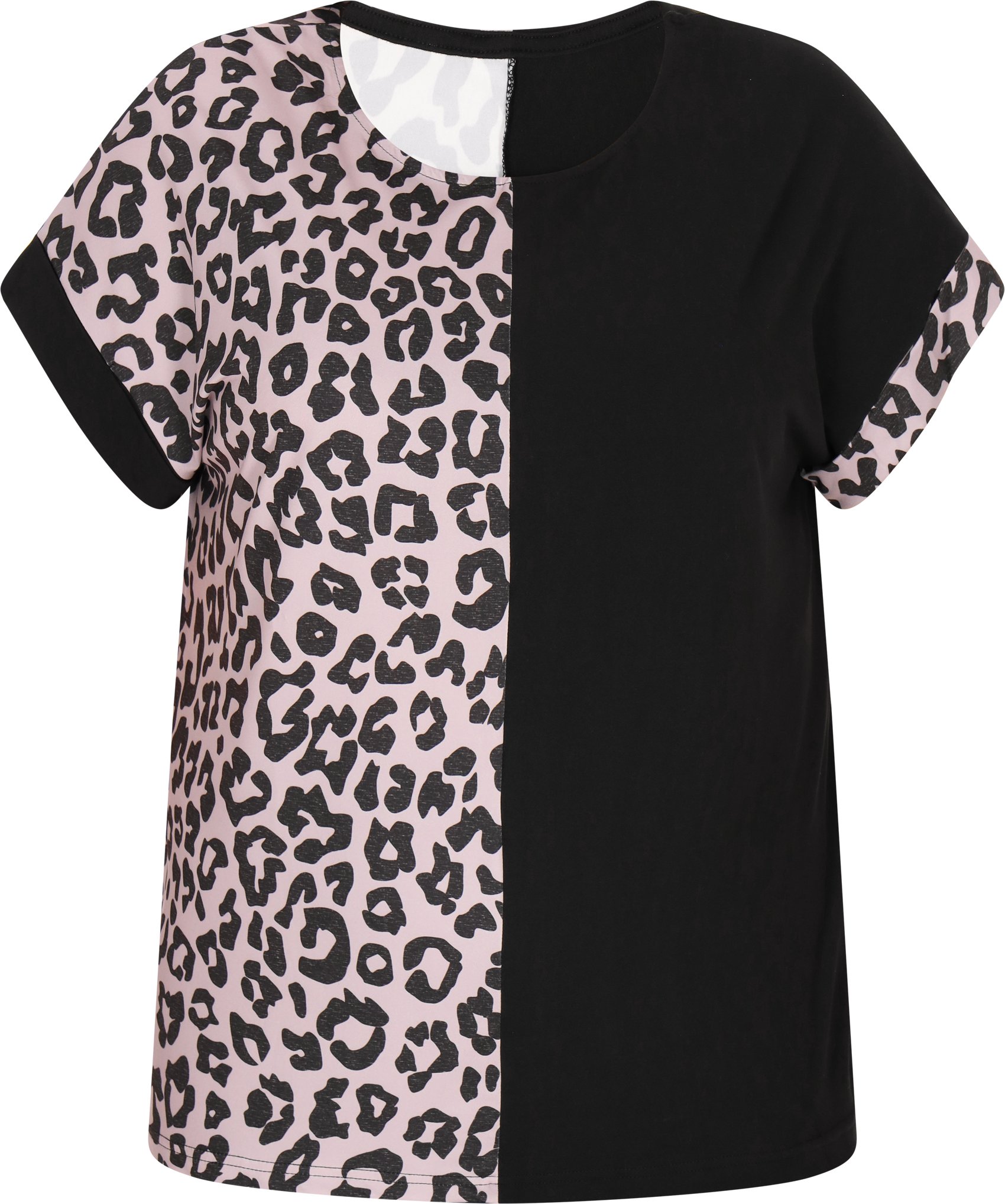 usha T-Shirt in Übergröße usha PLUS GRÖSSE Frauen mehrfarbig schwarz