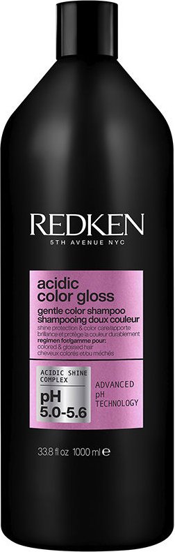 Das Sulfatfreie Shampoo Acidic Color Gloss Verstärkt Den Glanz Ihrer Farbe. 1000 ml