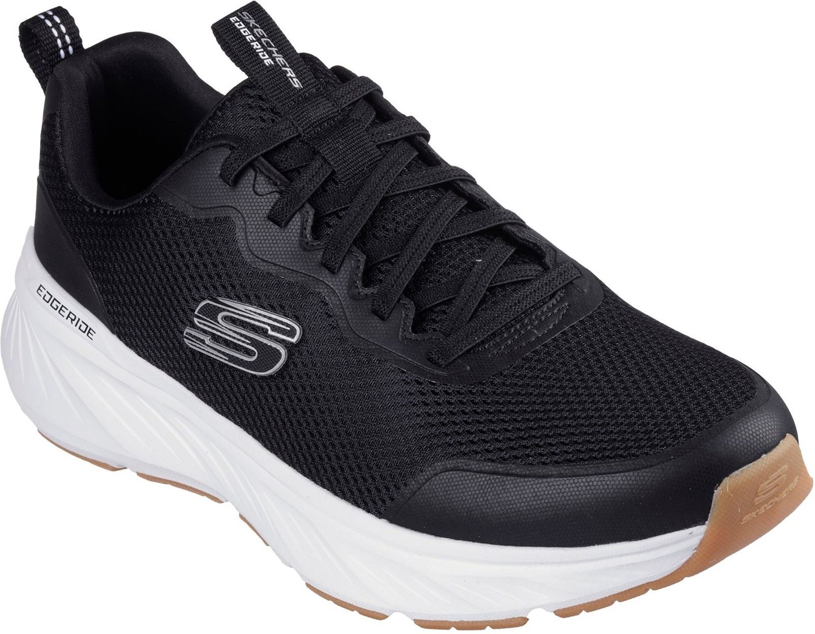 Thumbnail - Skechers Edgeride Rekze Textil Herren Sneaker Schwarz/Weiß