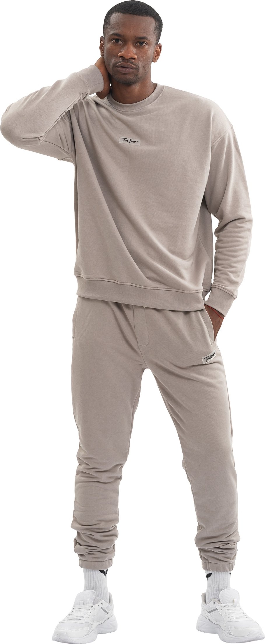 Tom Barron Herren-Trainingsanzug mit Heritage-Aufdruck auf der Rückseite