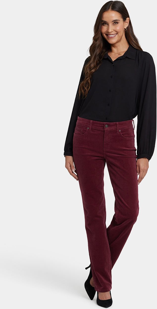 Marilyn Gerade Hose | Siena Rot