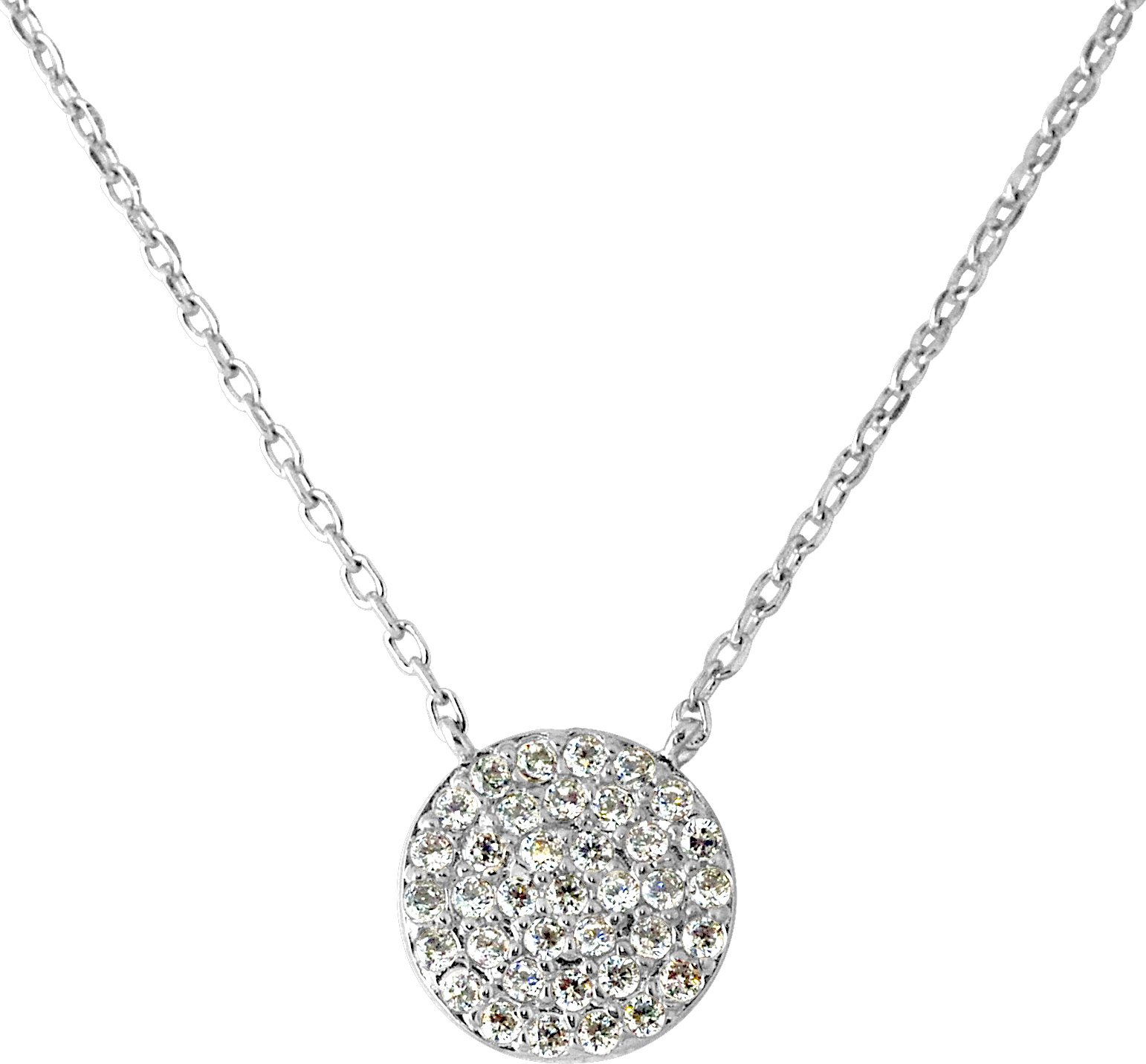 DIADEMA - Halskette - Reines Weiß - Kollektion Crystal Pearl